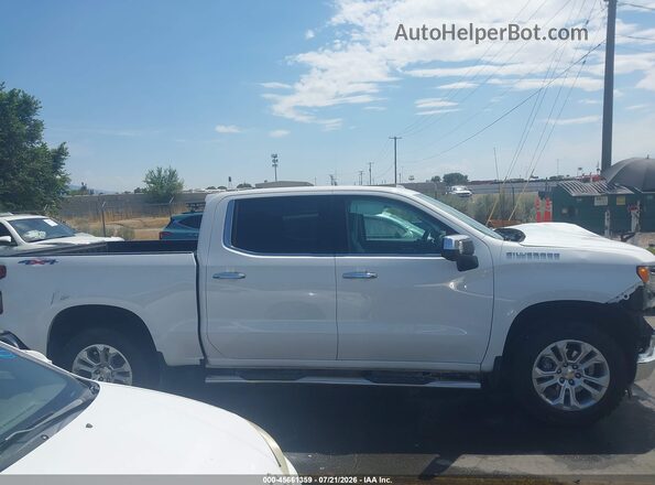 2GCUDGEDXP1112068 2023 CHEVROLET SILVERADO White Вид щитка приладів
