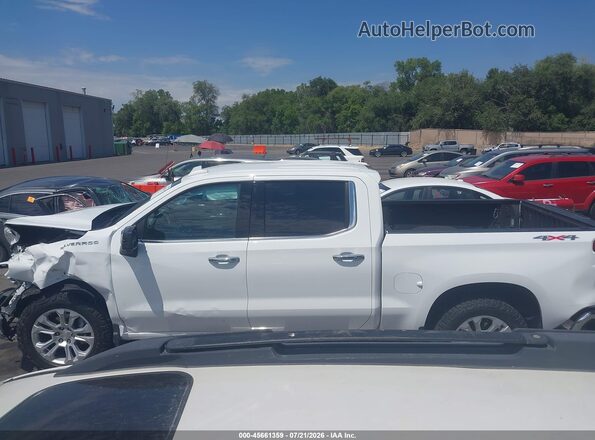 2GCUDGEDXP1112068 2023 CHEVROLET SILVERADO White Вид задньої частини салону