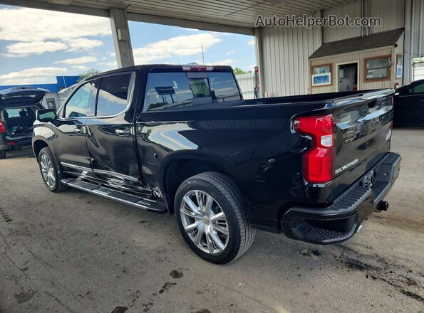 2GCUDJED2N1500633 2022 CHEVROLET SILVERADO Black Tył lewy