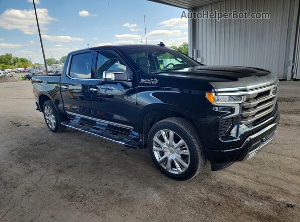 2GCUDJED2N1500633 2022 CHEVROLET SILVERADO Black Przód prawy
