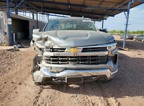 2GCUKDED2S1186677 2025 CHEVROLET SILVERADO Gray წინა ხედი