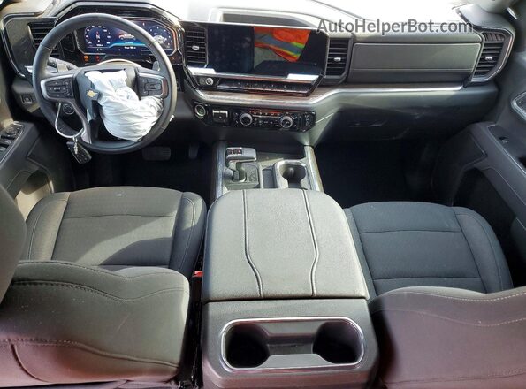 2GCUKDED2S1186677 2025 CHEVROLET SILVERADO Gray წინა პანელის ხედი