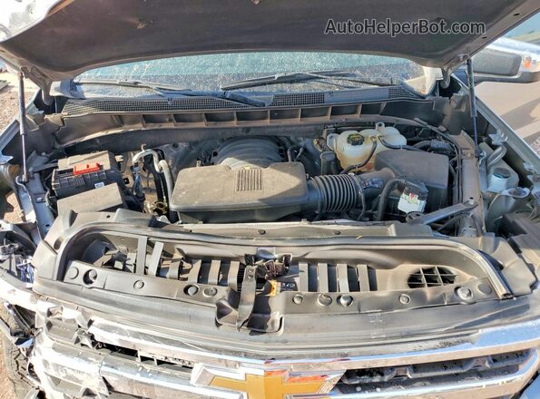 2GCUKDED2S1186677 2025 CHEVROLET SILVERADO Gray უკანა სალონის ხედი