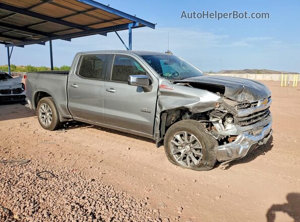 2GCUKDED2S1186677 2025 CHEVROLET SILVERADO Gray წინა მარჯვენა