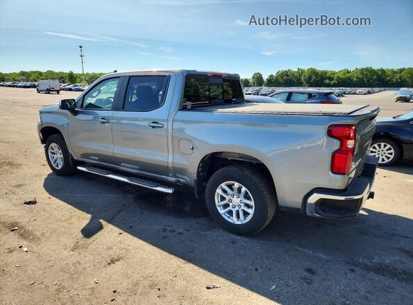 2GCUKDED3S1115052 2025 CHEVROLET SILVERADO Gray უკანა მარცხენა