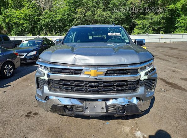 2GCUKDED3S1115052 2025 CHEVROLET SILVERADO Gray წინა ხედი