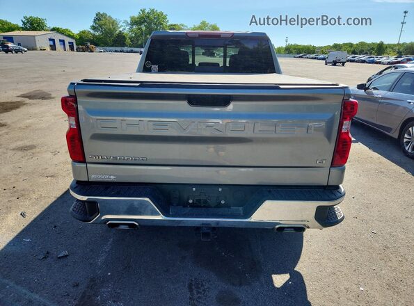 2GCUKDED3S1115052 2025 CHEVROLET SILVERADO Gray უკანა ხედი