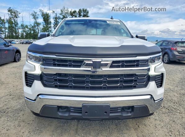 2GCUKDED6S1124019 2025 CHEVROLET SILVERADO White Widok z przodu