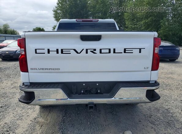 2GCUKDED6S1124019 2025 CHEVROLET SILVERADO White Widok z tyłu