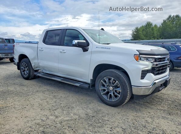 2GCUKDED6S1124019 2025 CHEVROLET SILVERADO White Przód prawy