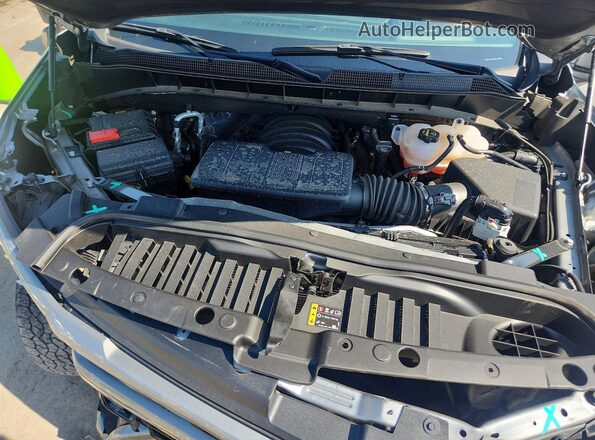 2GCUKEED2S1126937 2025 CHEVROLET SILVERADO Gray Вид задньої частини салону