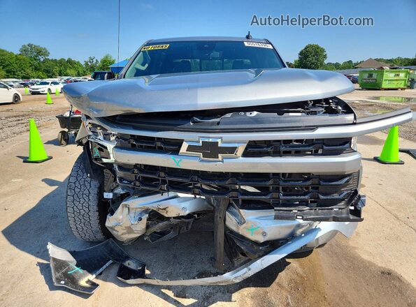 2GCUKEED2S1126937 2025 CHEVROLET SILVERADO Gray Вид спереду