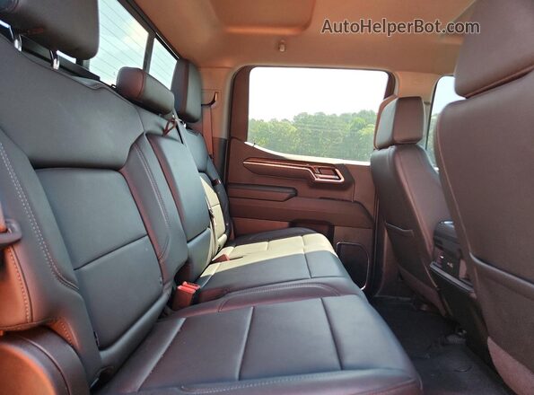 2GCUKEED2S1126937 2025 CHEVROLET SILVERADO Gray Вид задніх сидінь