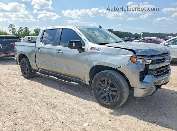 2GCUKEED2S1126937 2025 CHEVROLET SILVERADO Gray წინა მარჯვენა