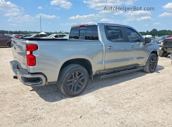 2GCUKEED2S1126937 2025 CHEVROLET SILVERADO Gray უკანა მარჯვენა