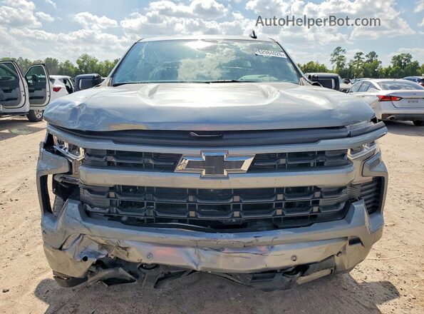 2GCUKEED2S1126937 2025 CHEVROLET SILVERADO Gray წინა ხედი