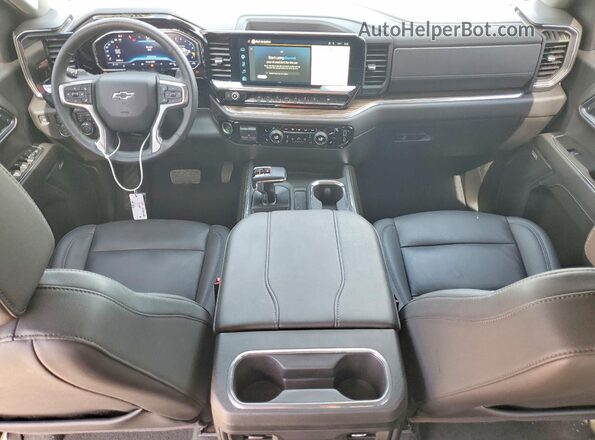 2GCUKEED2S1126937 2025 CHEVROLET SILVERADO Gray წინა პანელის ხედი