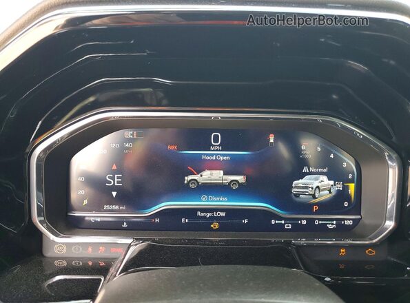 2GCUKEED2S1126937 2025 CHEVROLET SILVERADO Gray ხელსაწყოთა პანელის ხედი