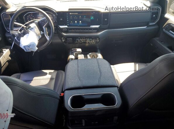 2GCUKEED2S1184031 2025 CHEVROLET SILVERADO Black Widok deski rozdzielczej