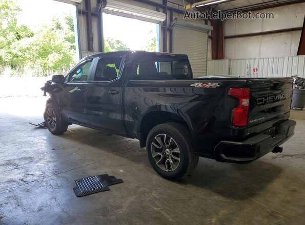 2GCUKEED4S1167733 2025 CHEVROLET SILVERADO Black Rear left