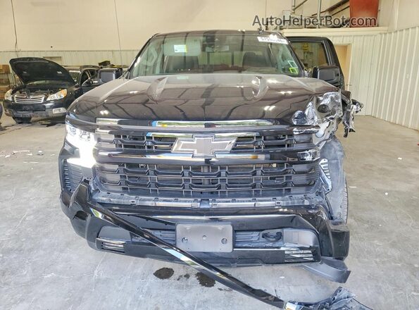 2GCUKEED4S1167733 2025 CHEVROLET SILVERADO Black Front view