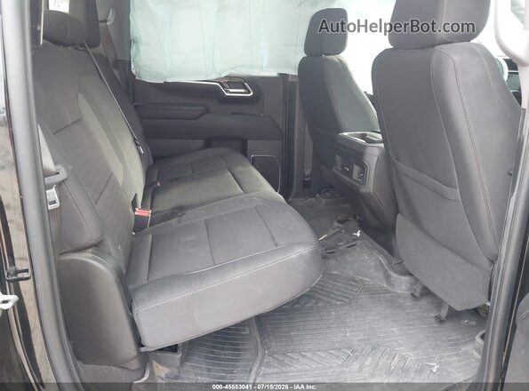 2GCUKEED5S1130223 2025 CHEVROLET SILVERADO Black VIN კოდის სტიკერის ხედი