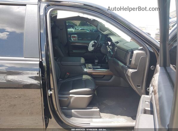 2GCUKEED6S1209657 2025 CHEVROLET SILVERADO Black Vista interior delantera