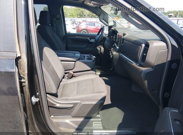 2GCUKEED6T1113450 2026 CHEVROLET SILVERADO Black Widok wnętrza z przodu