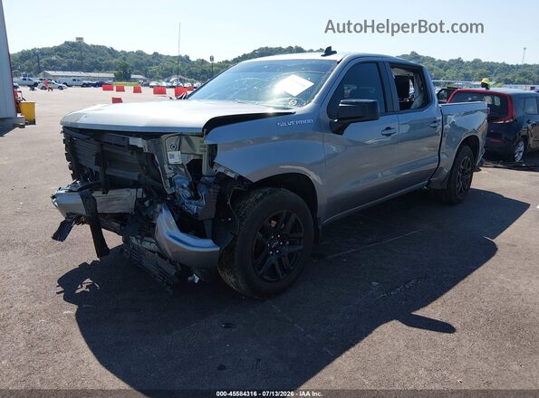 2GCUKEED9T1107688 2026 CHEVROLET SILVERADO Серый Передняя левая четверть
