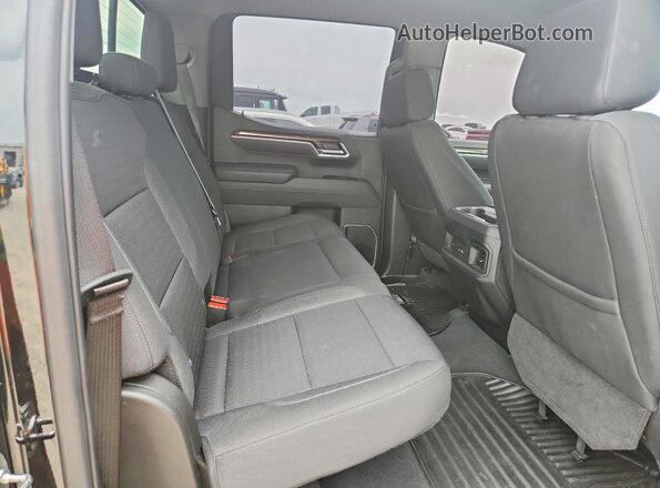 2GCUKEEDXS1199456 2025 CHEVROLET SILVERADO Black Widok tylnych siedzeń