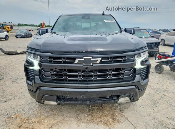 2GCUKEEDXS1199456 2025 CHEVROLET SILVERADO Black Widok z przodu