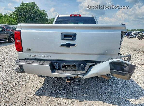 2GCVKMEC4K1240542 2019 CHEVROLET SILVERADO Silver Rear view