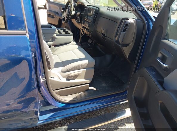 2GCVKNEC7K1175367 2019 CHEVROLET SILVERADO Blue Вид салону спереду