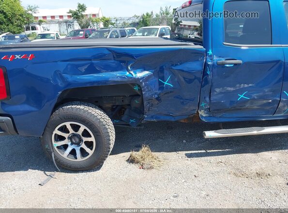 2GCVKNEC7K1175367 2019 CHEVROLET SILVERADO Blue Вид спереду