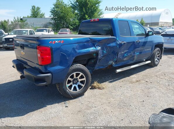 2GCVKNEC7K1175367 2019 CHEVROLET SILVERADO Blue Задня права чверть