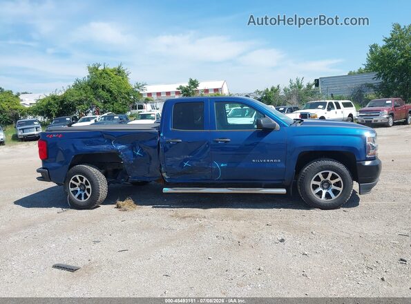 2GCVKNEC7K1175367 2019 CHEVROLET SILVERADO Blue Вид задньої частини салону