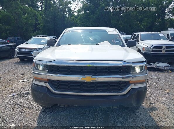 2GCVKNEC9K1163947 2019 CHEVROLET SILVERADO White Դիմացի տեսք