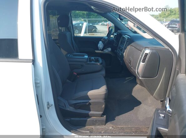 2GCVKPEC1K1180639 2019 CHEVROLET SILVERADO White წინა სალონის ხედი