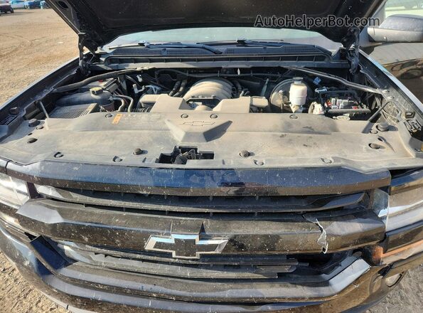 2GCVKPEC3K1193537 2019 CHEVROLET SILVERADO Черный Вид задней части салона