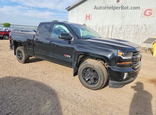 2GCVKPEC3K1193537 2019 CHEVROLET SILVERADO Черный Передняя правая четверть