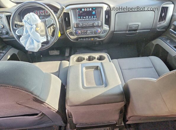 2GCVKPEC3K1193537 2019 CHEVROLET SILVERADO Черный Вид панели приборов