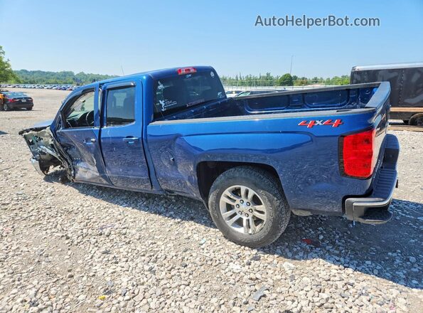 2GCVKPEC4K1112657 2019 CHEVROLET SILVERADO Синий Задняя левая четверть