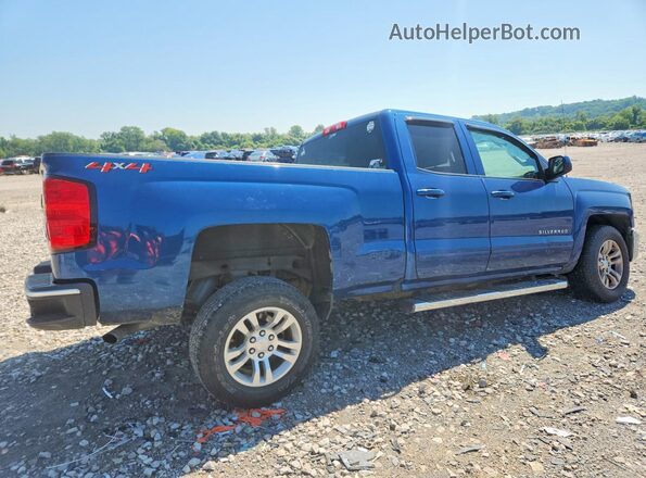 2GCVKPEC4K1112657 2019 CHEVROLET SILVERADO Синий Задняя правая четверть