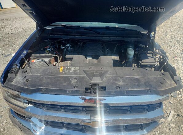 2GCVKPEC4K1112657 2019 CHEVROLET SILVERADO Синий Вид задней части салона