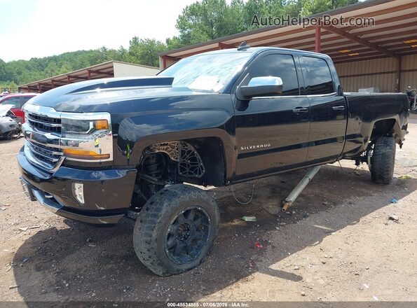2GCVKPEC5K1149457 2019 CHEVROLET SILVERADO Black Առջևի ձախ երեք քառորդ տեսարան