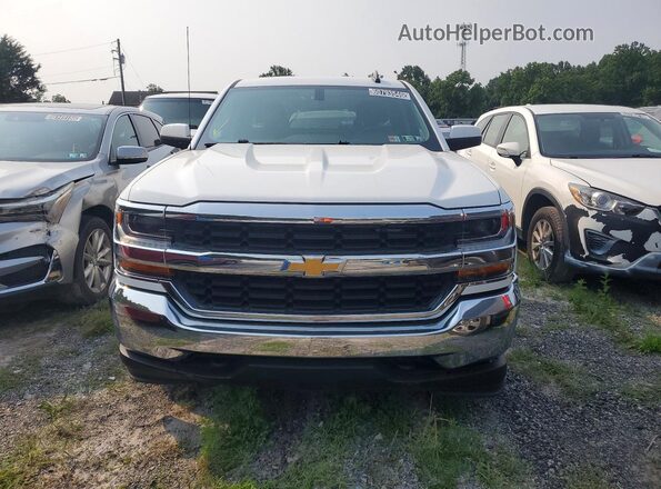 2GCVKPEC5K1202948 2019 CHEVROLET SILVERADO White Դիմացի տեսք
