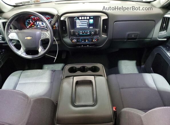 2GCVKPEC5K1202948 2019 CHEVROLET SILVERADO White Առջևի վահանակի տեսք