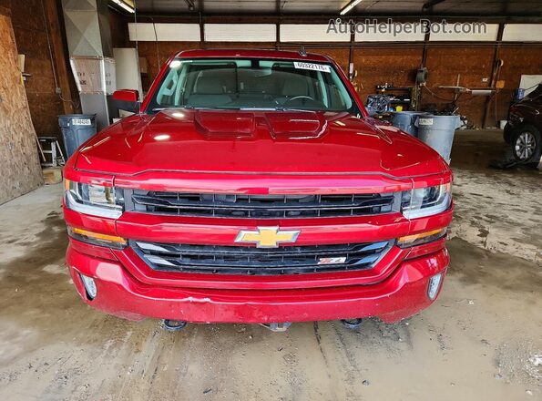 2GCVKPEC5K1206241 2019 CHEVROLET SILVERADO Maroon წინა ხედი