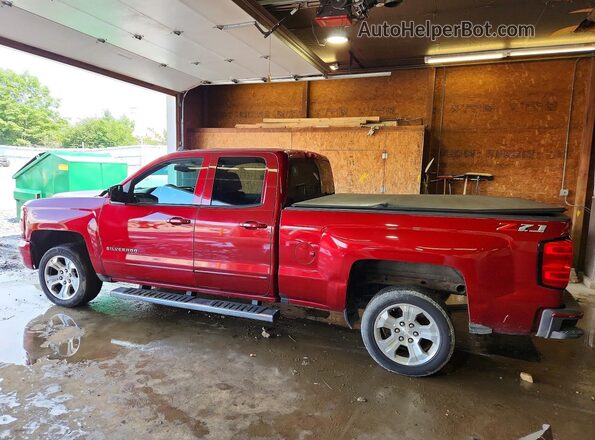 2GCVKPEC5K1206241 2019 CHEVROLET SILVERADO Maroon უკანა მარცხენა
