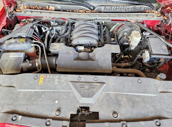 2GCVKPEC5K1206241 2019 CHEVROLET SILVERADO Maroon უკანა სალონის ხედი